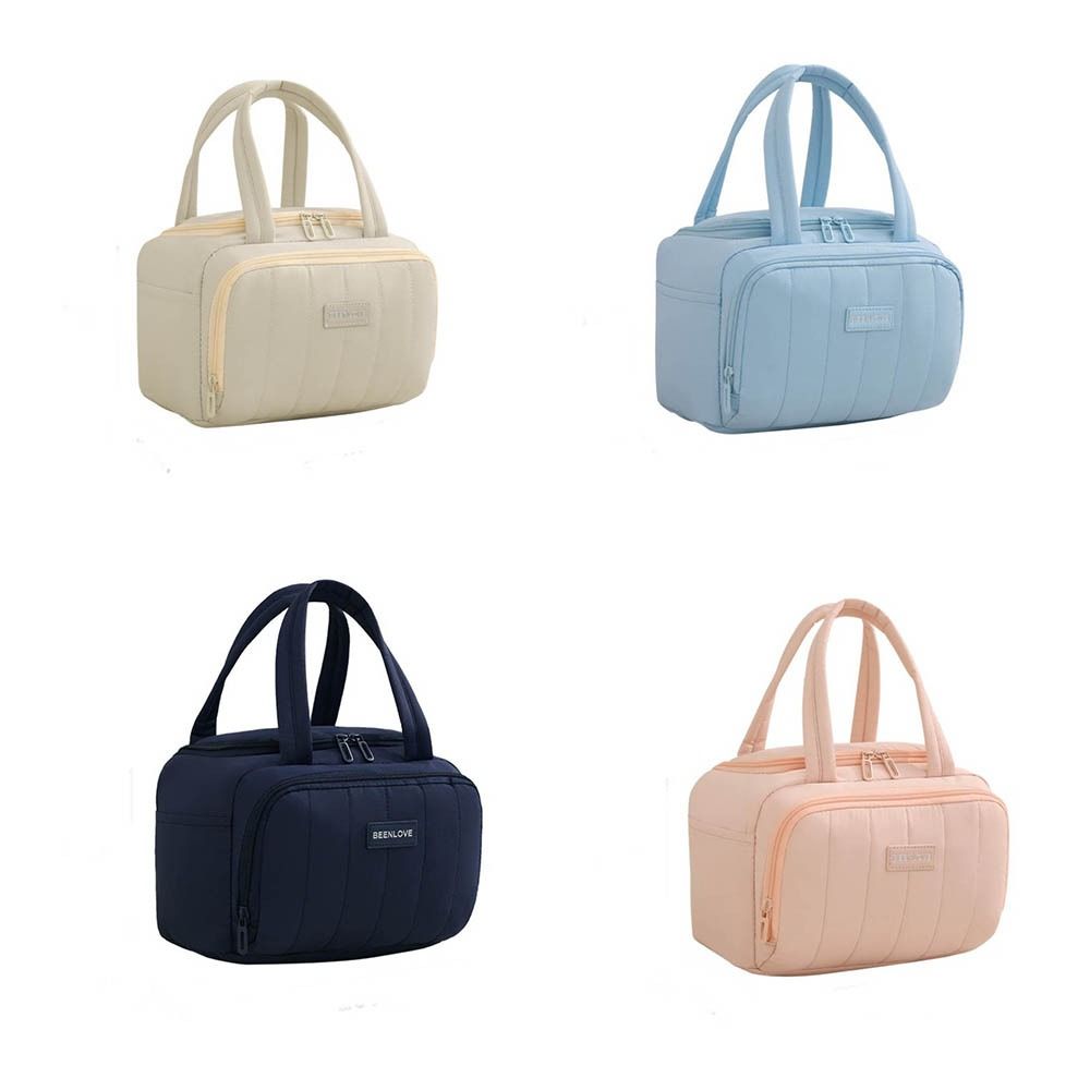 Large Capacity Insulated Lunch Bag Multip-Pocket Insulated Cooler Lunch Box Waterproof Cooler Function