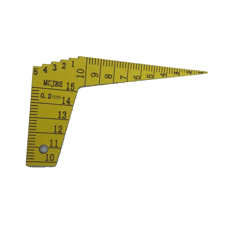 Japanese 1-15mm MCJBS plastic feeler gauge Toper Gauge Inspection Kegelmessgerat gap ruler for Automobile industry angle gauge