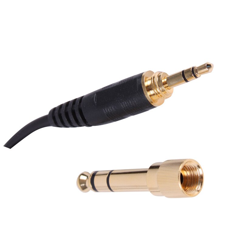 Senicc st -80 stereo studio näyttö kuulokkeet 3.5mm 6.3mm liitin dj kuulokkeet 2.5m jatkojohto gamer kuulokkeet dj