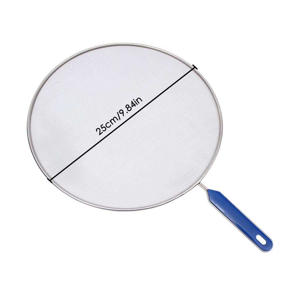 Öl Sieb Fett-proof Pfanne Pan Abdeckung Küche Wok Splash-proof Öl Mesh Abdeckung Edelstahl Explosion- proof Abdeckung