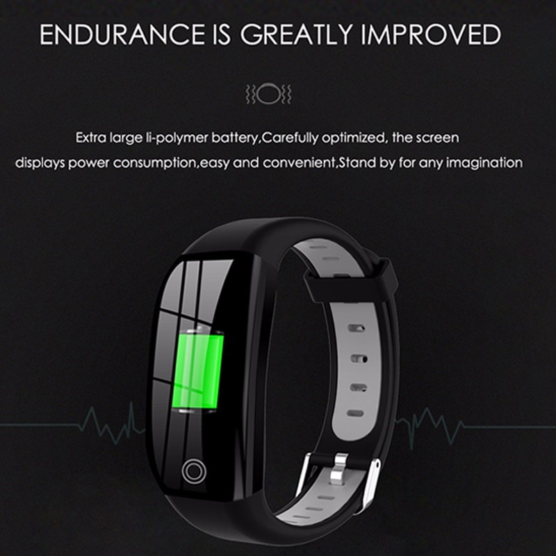 GPS Fitness Tracker Mit Blutdruck Messung Armbinde Gesundheit Cardio Sport Herz Bewertung Blut Pedometer Clever Armbinde