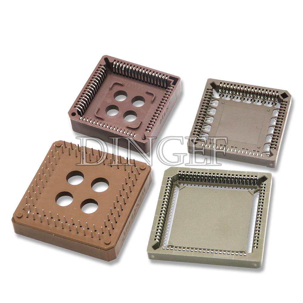 10Stck plcc44 plcc68 plcc84 PLCC32-SMD ic buchse plcc32 buchse Adapter 32 44 68 84 Stift plcc PLCC-32 konverter smd