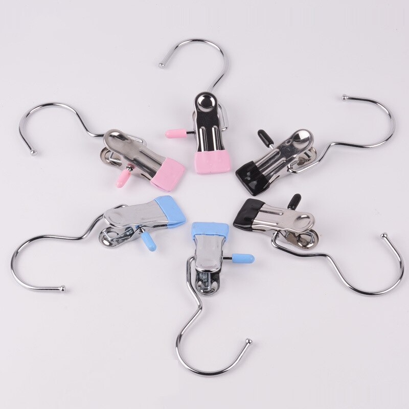 Portable Boot Hangers for Closet, Hanging Hooks with Clips Travel Hangers, Hangers Boot Hooks Towel Clips Hat Clips