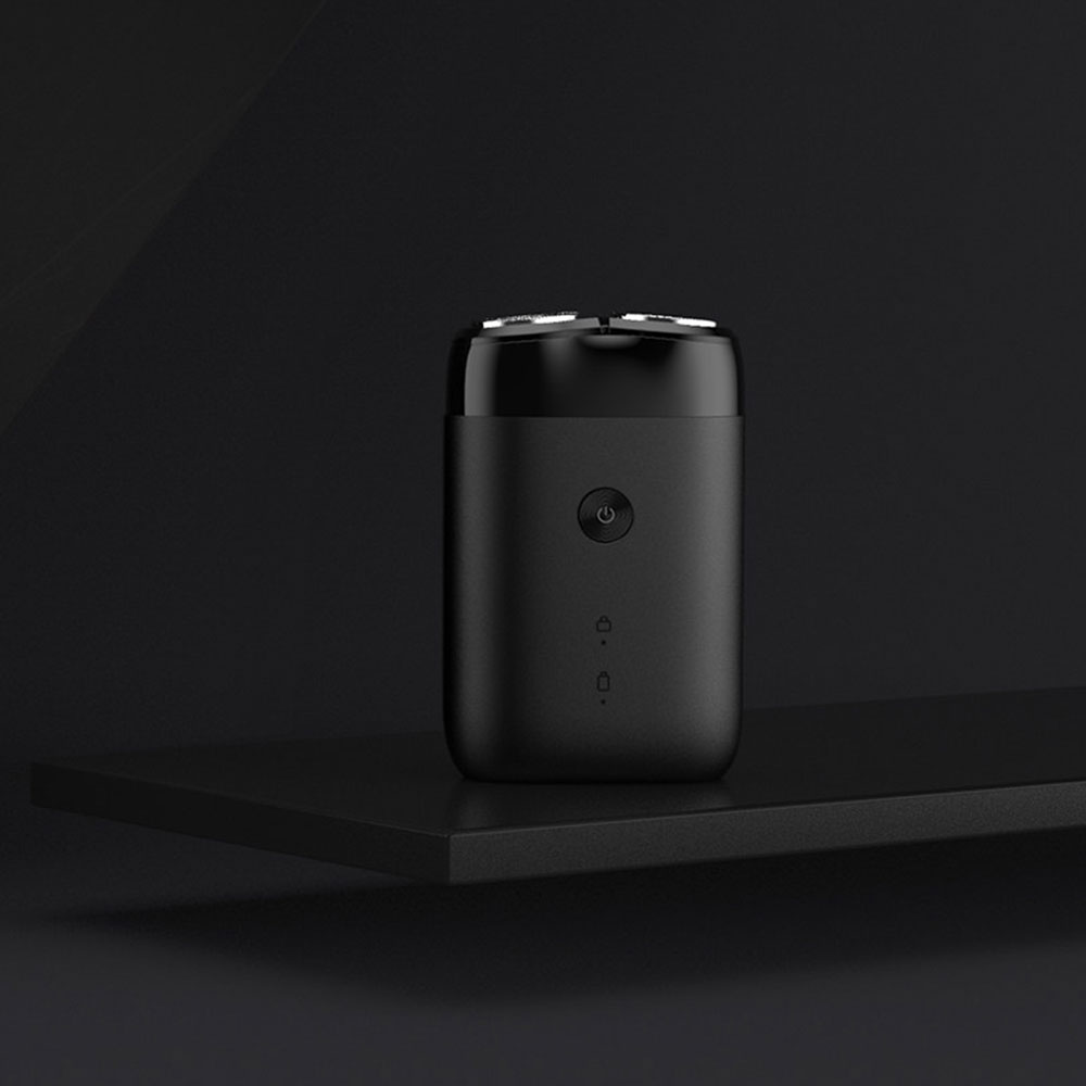 Xiaomi-Afeitadora eléctrica Mijia S100 para hombre, recargable por USB, grado IPX7, resistente al agua, rotativa, portátil, recortadora de barba
