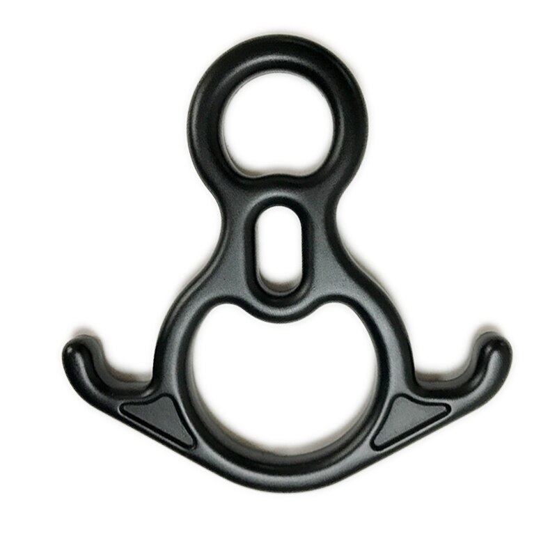 Figur 8 nedstigning ringe til antenne yoga fly svinge yoga tilbehør maskinvare klatring falldemper 32kn med ce rappel enheter