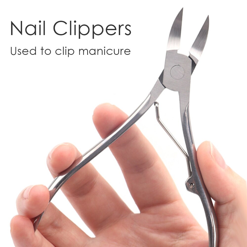 7PCS/Set Stainless Steel Toenail Correction Tool Set Pedicure Tools Home Use Nail File Corrector Foot Care Tools