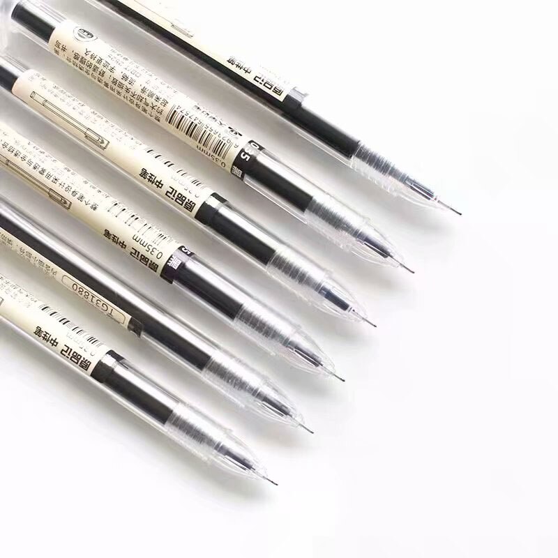 3 Pcs/lot MUJI stylo japonais Gel stylo 0.35mm noir bleu rouge encre stylo fabricant stylo école bureau étudiant examen écriture papeterie approvisionnement