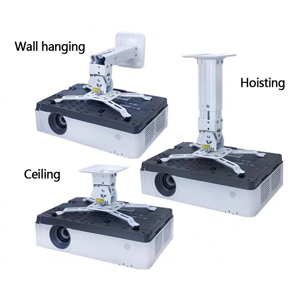 Office Projector Bracket Universal Ceiling Hanger Adjustable Ultra-Short Ceiling Mount Loading 10GK Wall Hanging Home