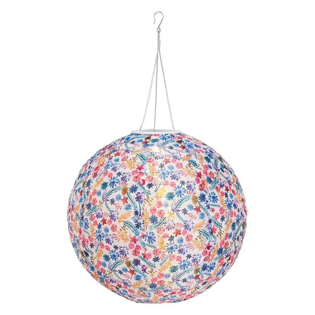 Lanterna Di Seta Asiatica Pieghevole - Decorazione Festiva, 35x35x30 Cm, Stile Vietnamita/Cinese - Foto 8