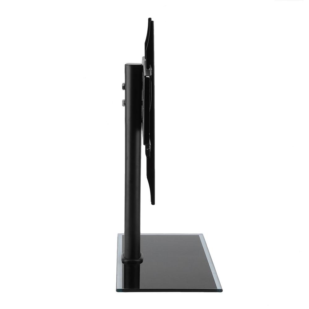 Height Ajustable TV Stand Bracket Vesa Mount Desktop Monitor Riser Rack For 37-55inch LED Plasma LCD TV