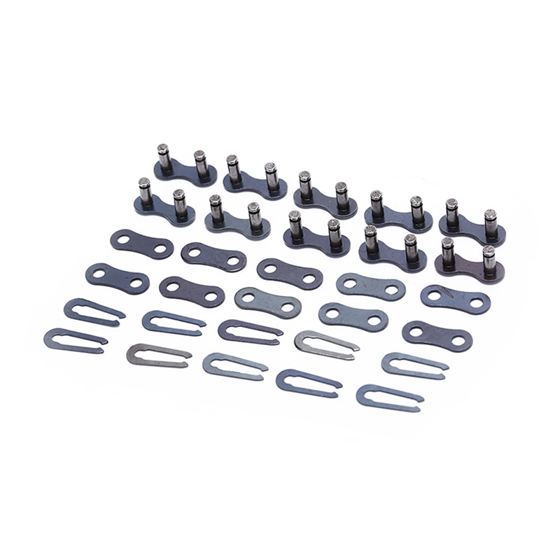 10pcs Single Universal Durable Bicycle Bike Chain Link Joint Connector Black color