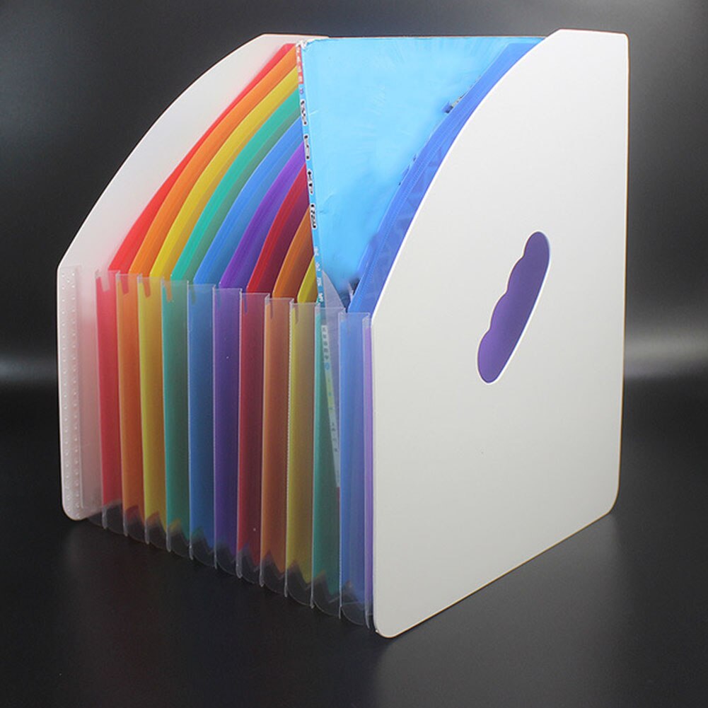 A4 Desk Storage Paper Student Envelopes File Folder Waterproof Office School Document Organiser Expanding Stationery