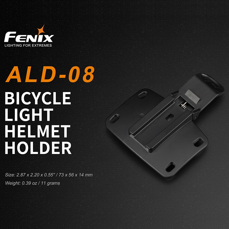 Originele fenix ald -08 fietslamp helmhouder