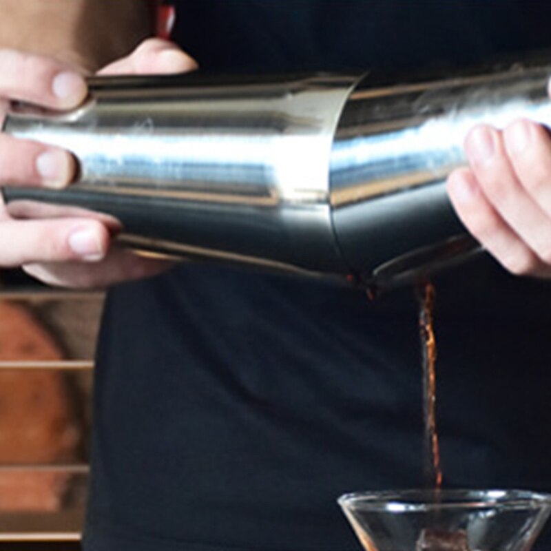 Boston cocktail shaker martini stål cocktail shaker mixer vin boston shaker til bartender drink party bar værktøjer