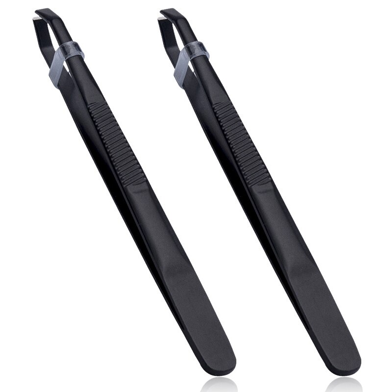 Pęseta robić brwi ze stali nierdzewnej ukośne szczypce ciągnij kleszcze robić brwi wąsy ciągnij uroda narzędzia robić makijażu depilacja klips robić brwi