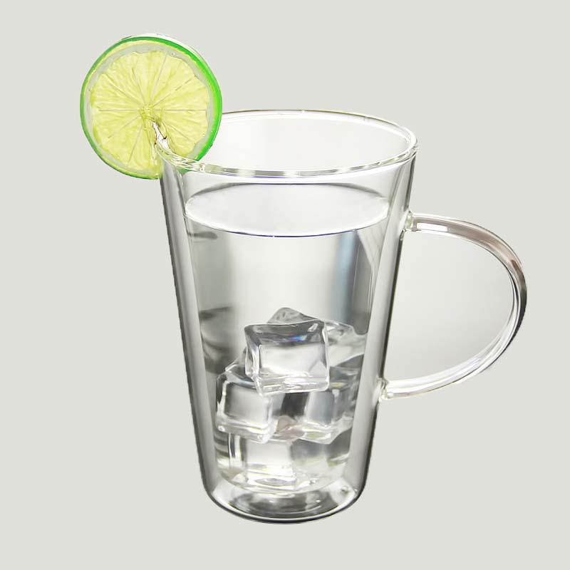 350ml bierglazen dubbelwandige glazen beker koffiehouder mokken ontbijt thee whisky wijn bekers drinkwater sap mok: Default Title