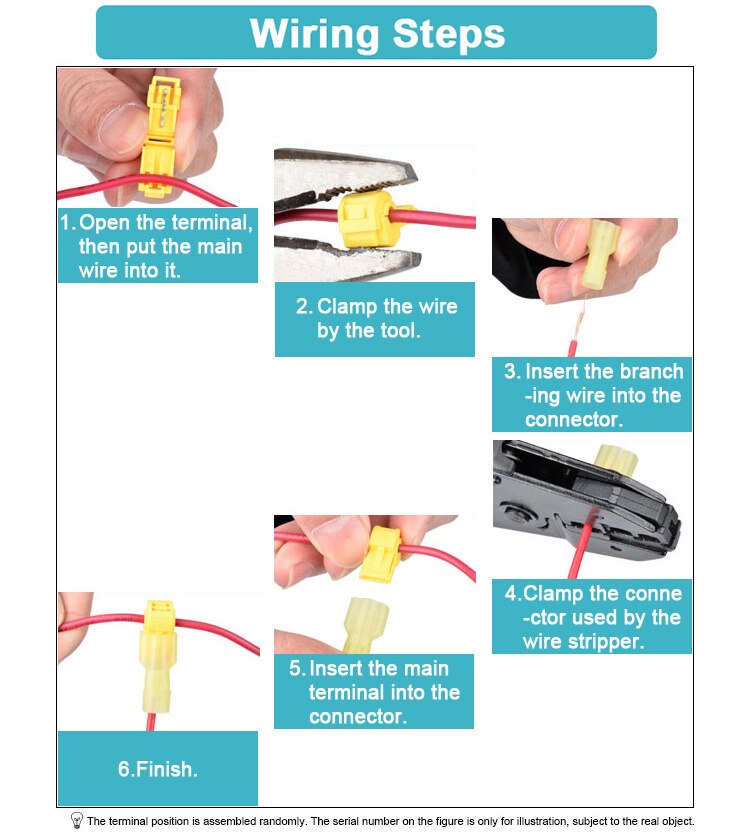 T Pulse tipo eléctrico conector rápido Terminal de cable conectores de empalme y aislado hombre terminales hembra para coche línea de conexión