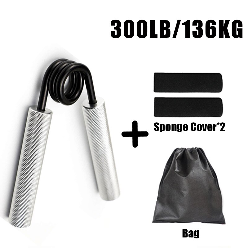 Fitness Heavy Hand Grip Muscle Exercise Grips Wrist Rehabilitation Developer Carpal Expander Gripper Strength Workout Device: 300LB