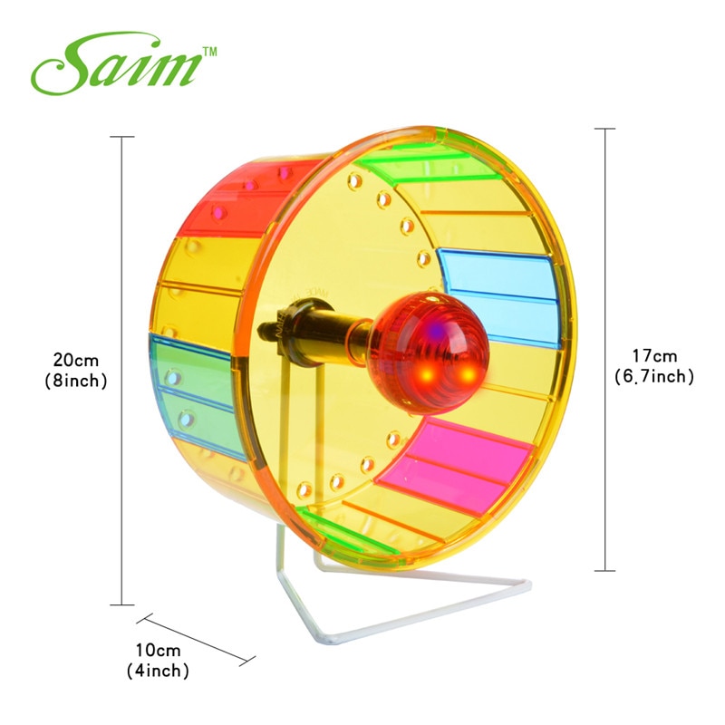 1Pc Kat Huisdier Jogging Hamster Wheel Mouse Muizen Kleine Oefening Speelgoed Running Spinner Sport Wiel kooi accessoires dier woestijnrat