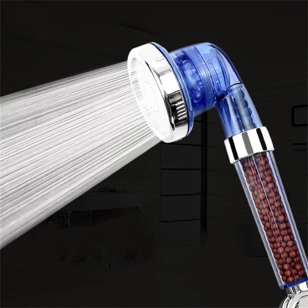 Healthy Negative Ion SPA Filtered Adjustable Shower Head with Shower Hose Three Shower Mode Negative Lon SPA ShowerHead