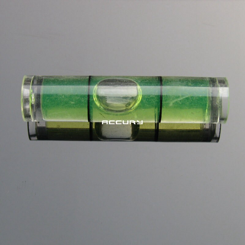 Niveles cilíndricos de burbuja para colgar en la pared, accesorios para marcos de fotos, 8x35mm, 100 unidades