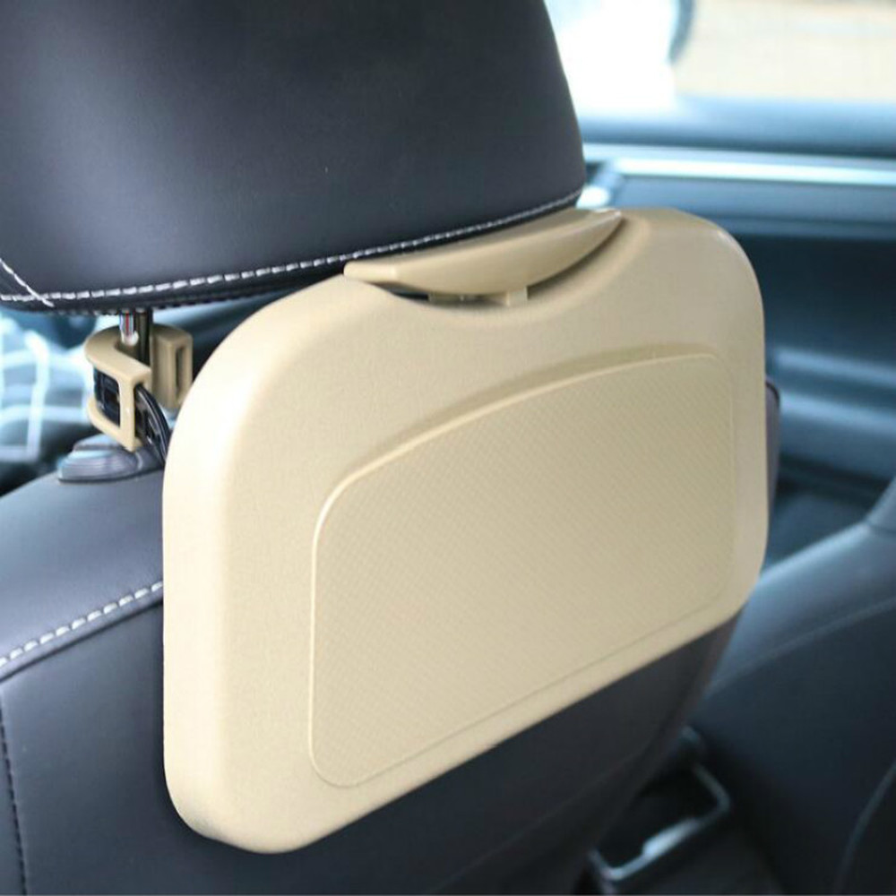 Bil drikkeholder sammenfoldelig bil kopholder beslag til mad auto bagsæde bagsæde bord kop telefon holder bil opbevaringsboks universal