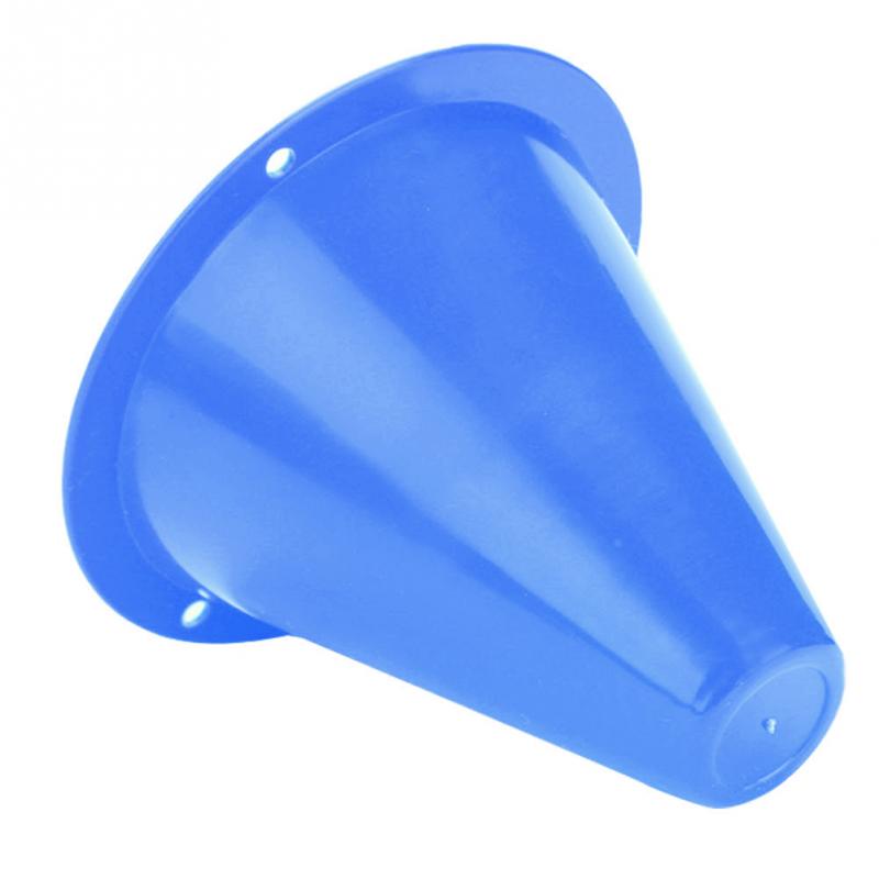 Lot de 10 marqueurs d'entraînement de Football, 8cm, panneaux de route, triangle, cône de route, marqueur d'obstacles, pile de train de vitesse
