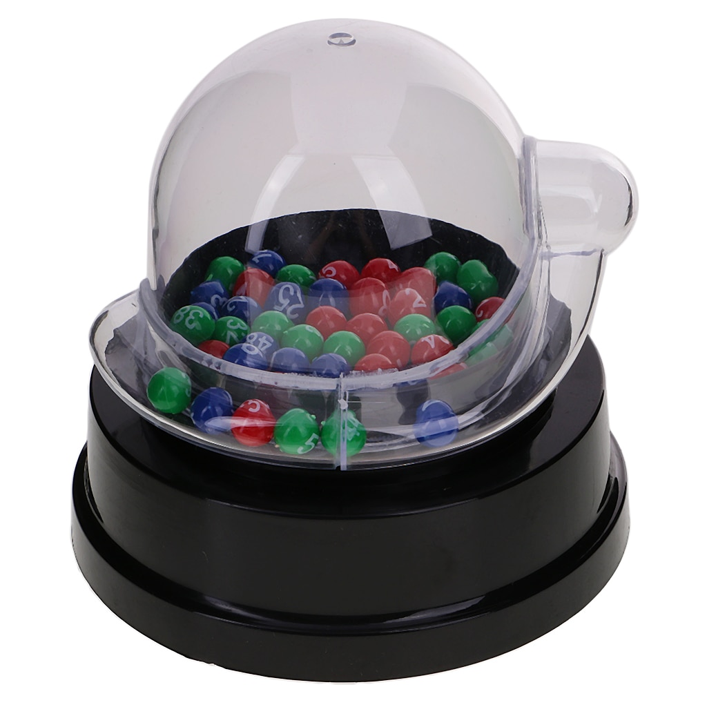 Premium Mini Electric Lucky Digital Picker + Color Ball Party Bingo Lucky Ball Game Bar Club Restaurant Cafe Game Supplies