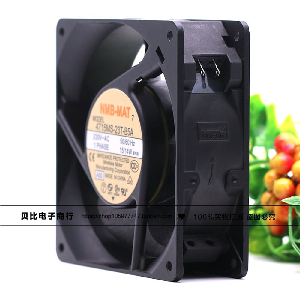 NMB-MAT Minebea 4715MS-23T-B5A D00 12038 230V Ventilateur De Refroidissement De 12CM