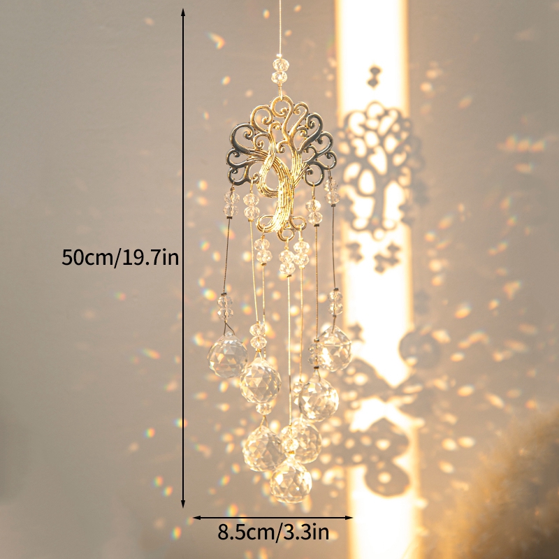 Łapacz światła kryształbyć winnym łapacz snów okno dzwonki wiatrowe łapacz światła tęczowy pryzmat kryształowy robić zawieszenia dekoracja robić przydomowego ogrodu: róża