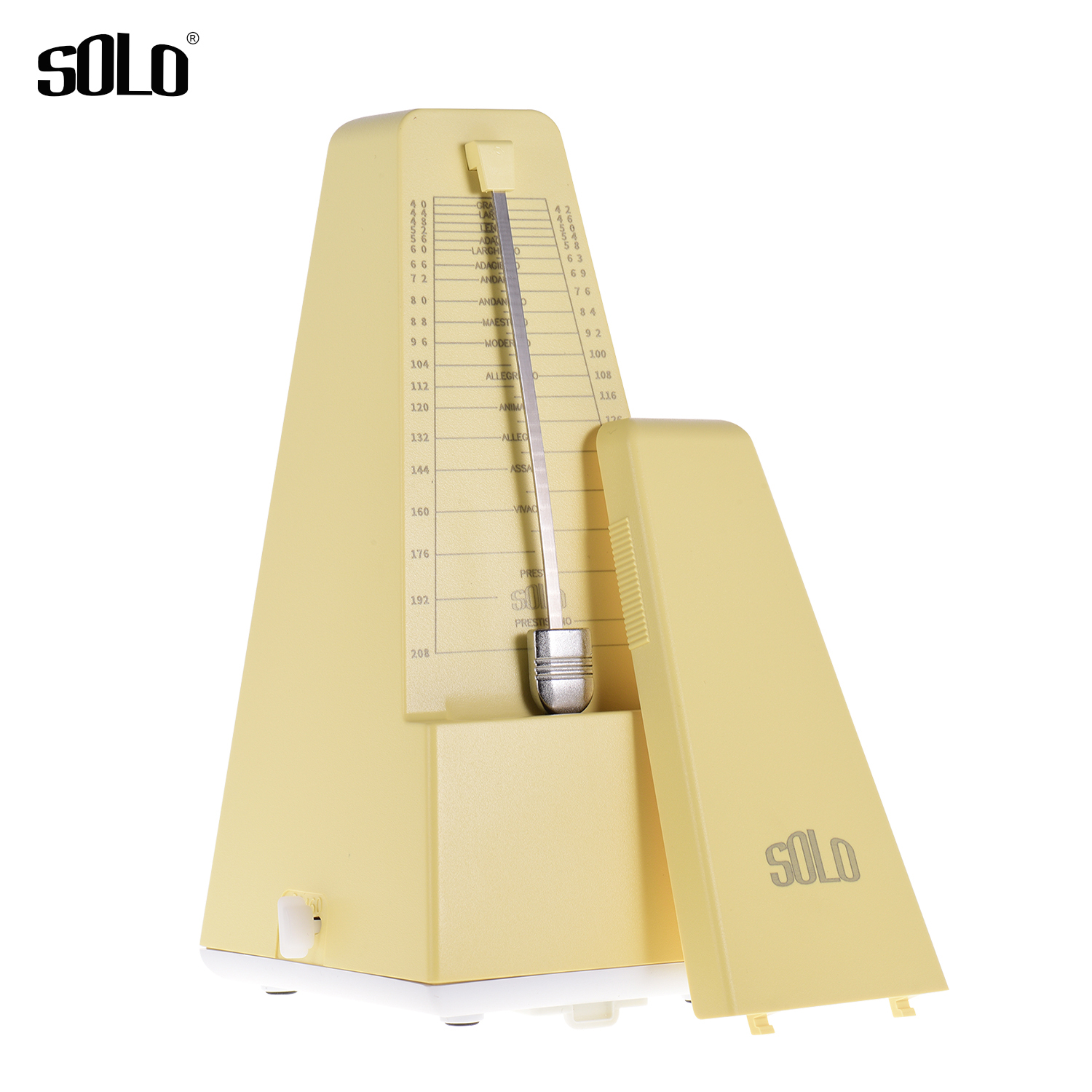Soolo s -320 mekaaninen metronomi universaali materiaali kitaralle viululle pianolle rummulle soittimen harjoitteluväline aloittelijalle