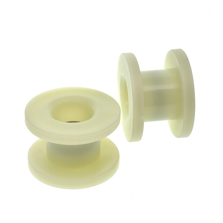 Bearing Plastic-Coated Safety Door Pulley H Groove Guide Wheel Roller 12*64*44mm