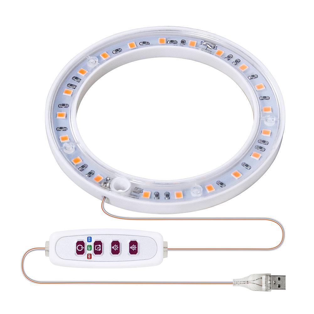 Angel Ring Led Groeien Licht Groeien Lamp Usb Phytolamp Voor Planten 5V Lamp Voor Planten Groei Verlichting Voor Indoor plant