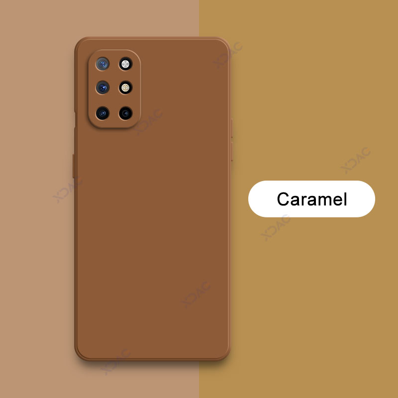 Für OnePlus 8T 5G doppelt Liner Telefon fallen 360 Weiche Original Quadratische Flüssigkeit Silikon Zurück Abdeckung eins Plus onePlus8T 8T Hülse Taschen: Nylon / MULTI