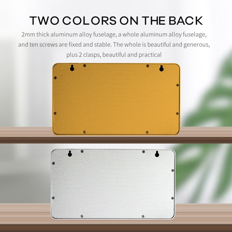 Schwimmbad-Thermometer mit LED-Anzeige und wasserdichtem Sondenthermometer für Wasser, Aquarium, Außentemperaturmesser