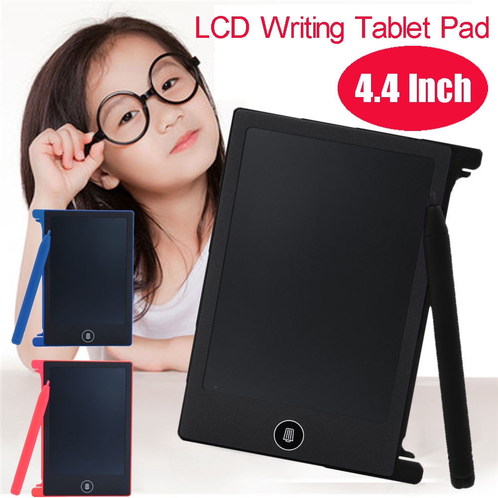 4,4 pulgadas LCD tableta de escritura tablero para garabatear almohadilla de escritura para niños dibujo tablero gráfico niños dibujo tableta tablero de escritura