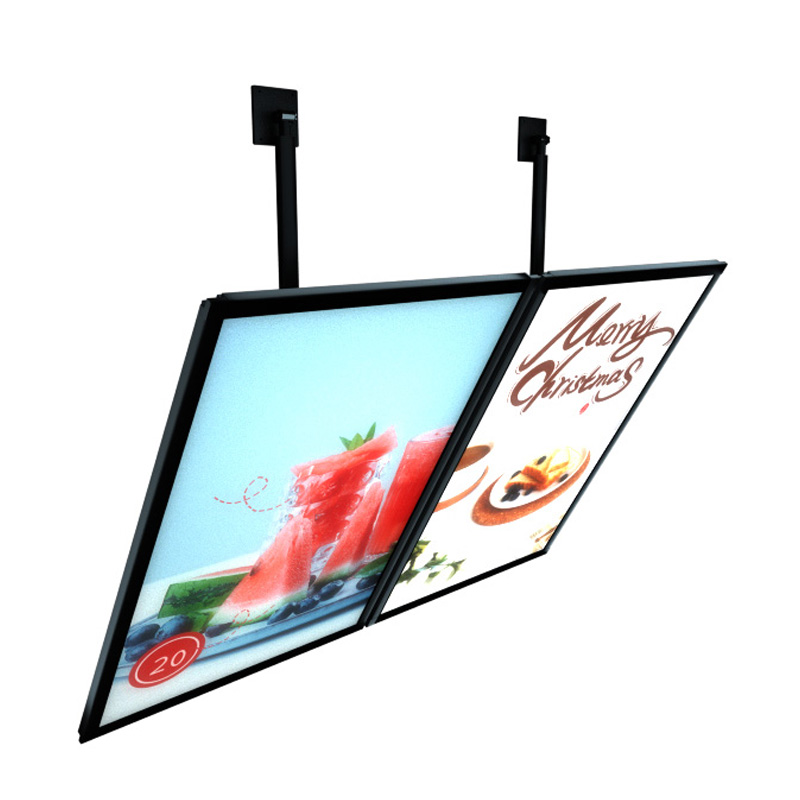 Led light box display advertising light boxes cafe menu board display lightbox menu