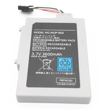 Oplaadbare Batterij Pack Voor W ii U Game Pad 3600 mAh Vervanging