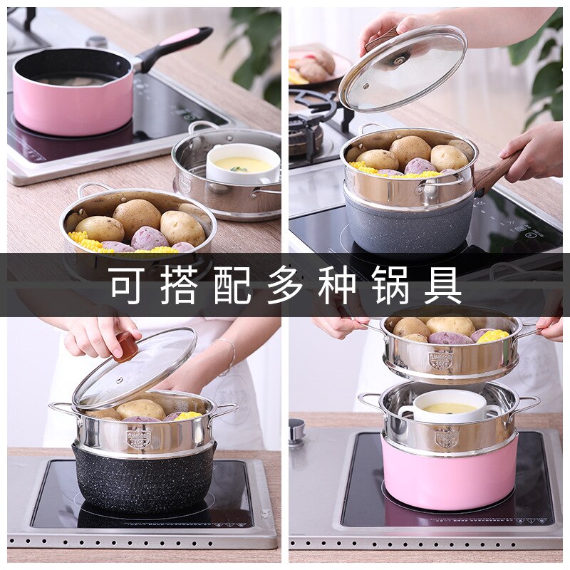 304 Stainless Steel Thickened Double Ear Steam Lattice Steam Cage Pack Steam Cage Steam Drawer