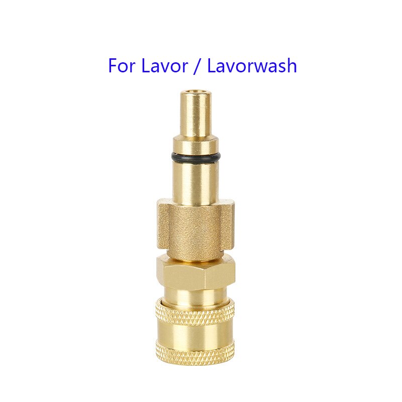 High Pressure Washer Wand Converter Connector for changing Lavor Fitting to 1/4 Quick Release Socket: Default Title