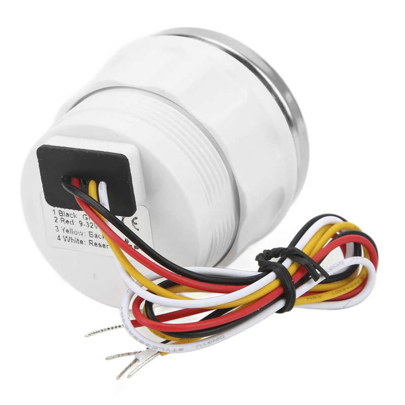 Boat Voltmeter Marine Voltage Gauge Pointer Indication for Yachts for RVs