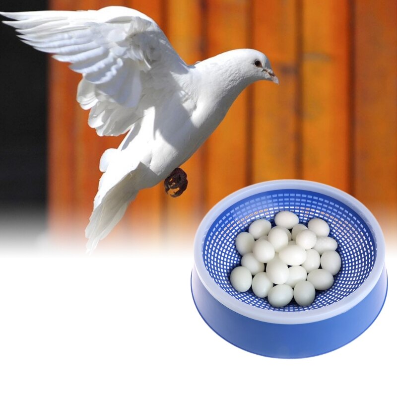 Ootdty Wasbaar Blauw Duif Eieren Nest Vogels Plastic Ontvochtiging Wastafel Supply Fokken Kom
