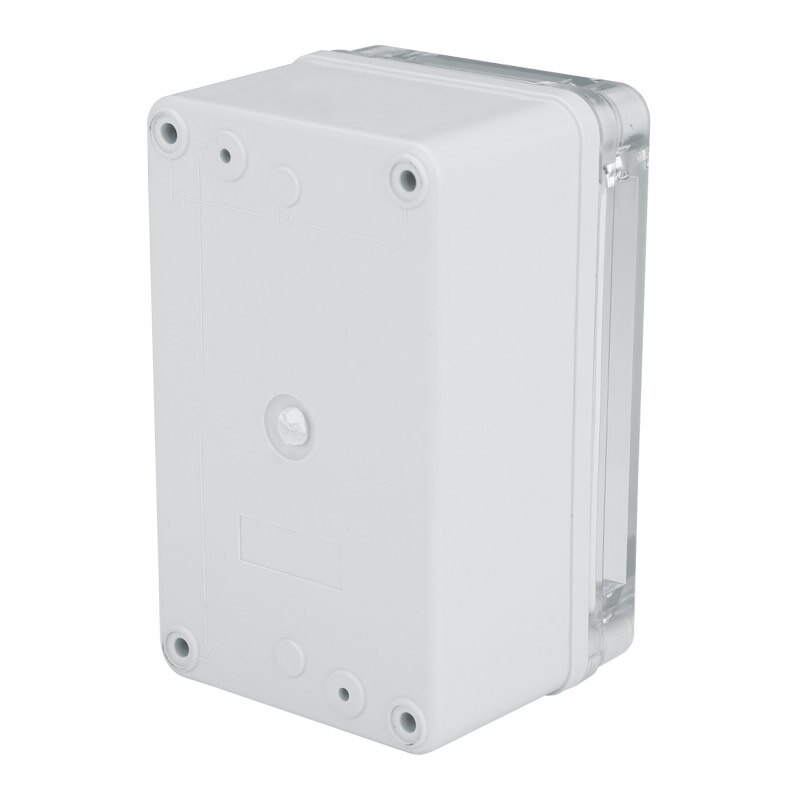 Waterproof Plastic Junction Box Transparent Cover Enclosure Electronic Instrument Housing Case Outdoor Project Distribution Box