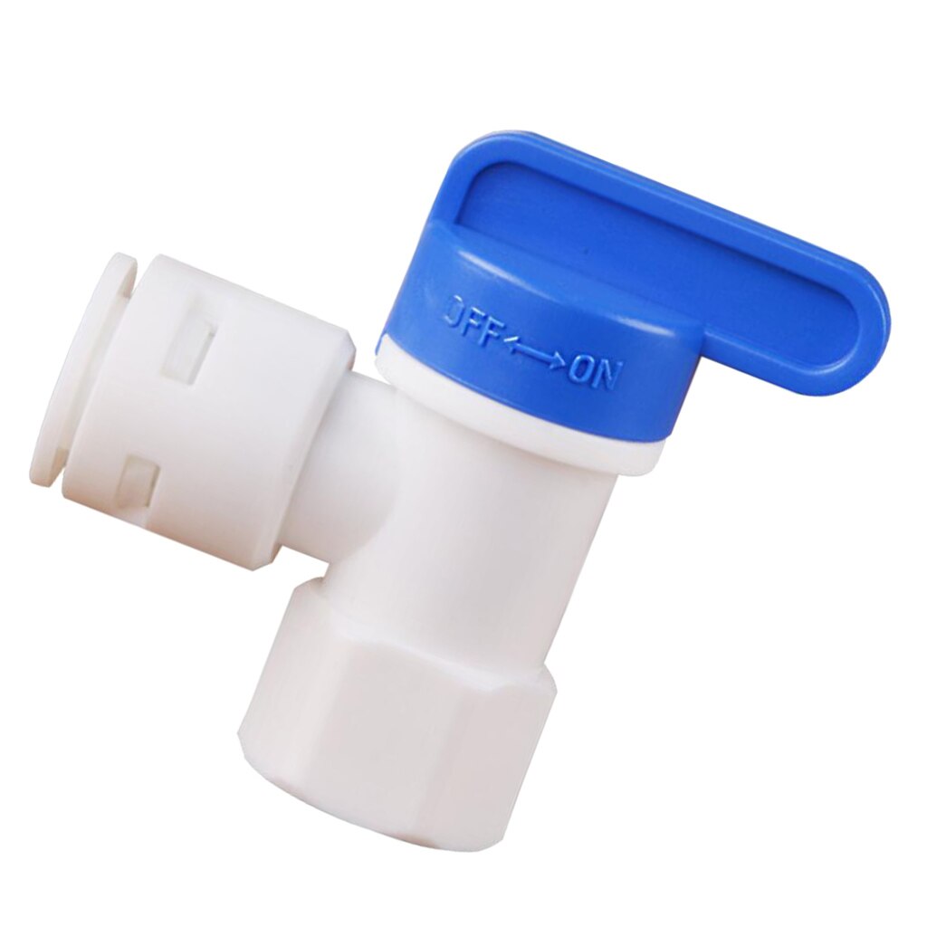 Water Purifier RO Filter System Tank Ball Valve ID 1/4" to 3/8" Leak Free
