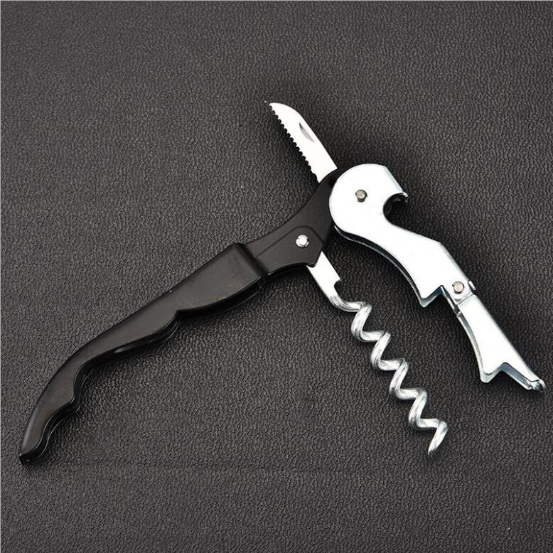 Stainless Steel Wine Screw Corkscrew Opener Household Accessories Wine Champagne Grape Wine Bottle Opener