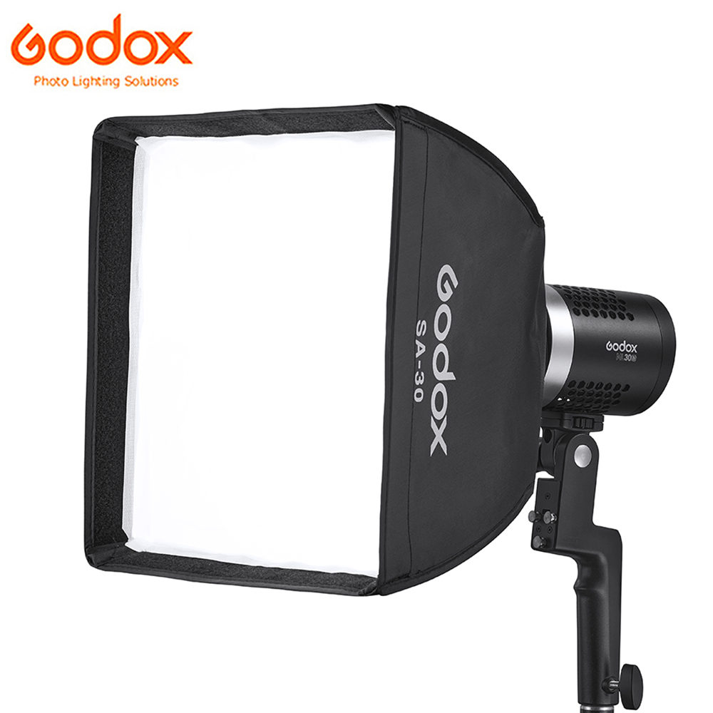 Godox ML-SF3030 30*30Cm Softbox Voor Godox ML30 ML30Bi ML60 ML60Bi Led Video Licht