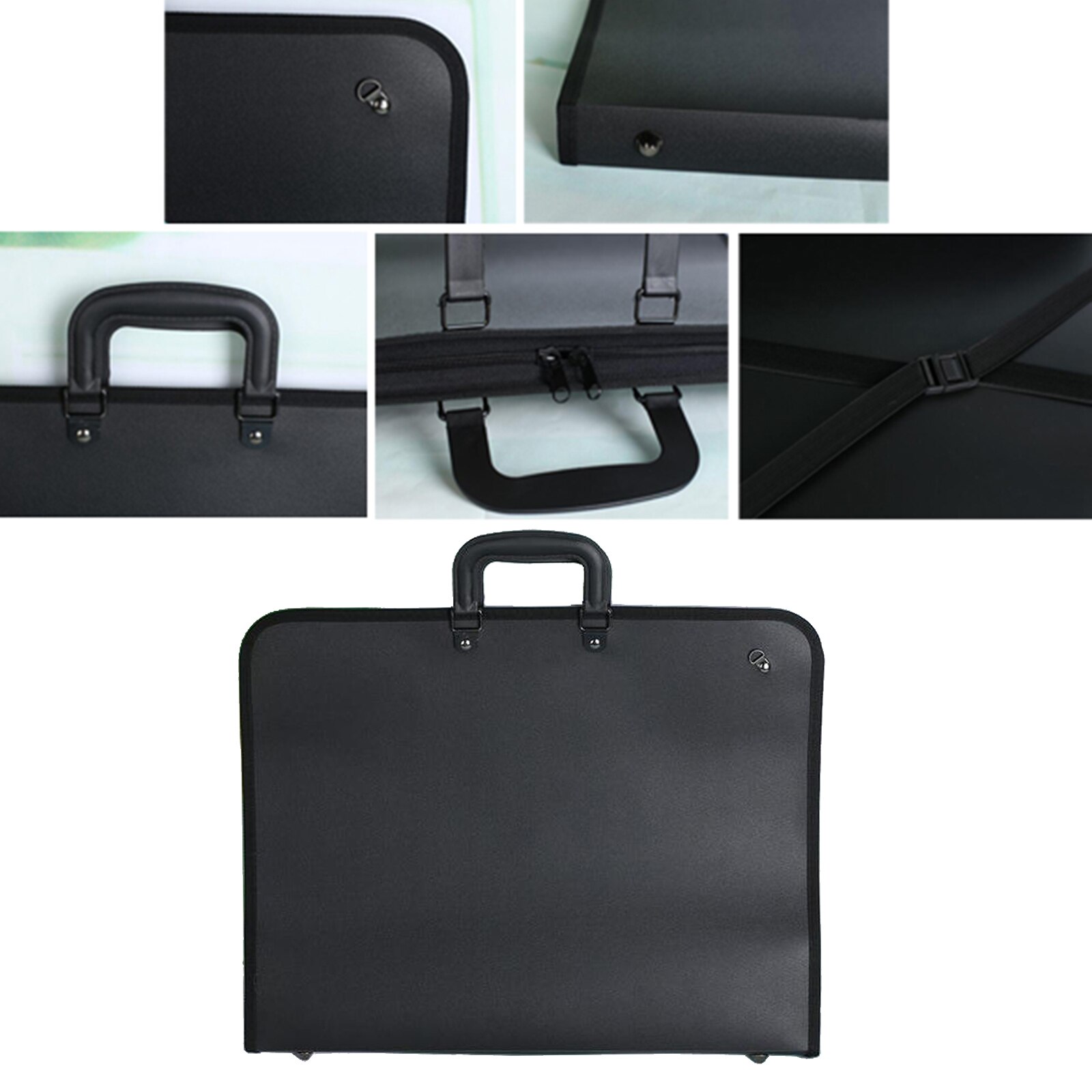 A3 Schwarz Wasser nachweisen Portfolio fallen Kunst Arbeit Malerei Ordner Tasche