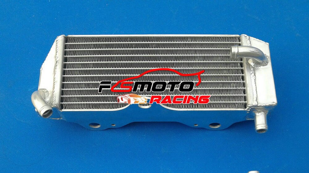 Aluminiumskøler til yamaha  yz125 yz 125 2002 2003 2004 125cc 2- takts venstre og højre side 02 03 04: Venstre side