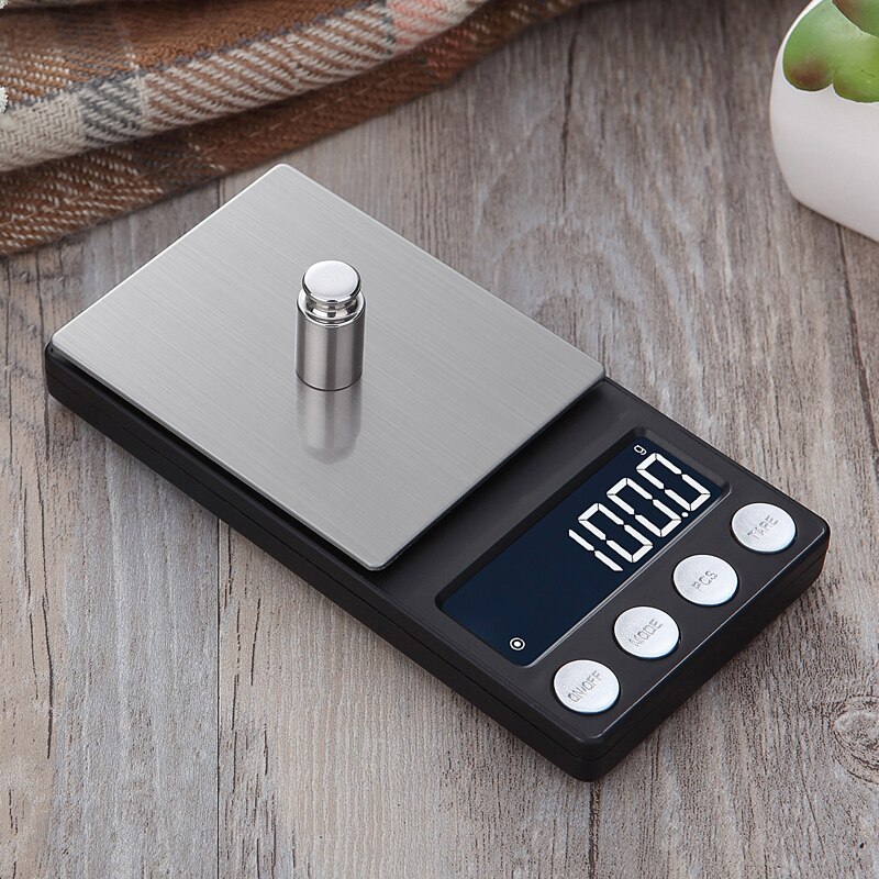High Precision 0.01g/0.1g mini pocket Jewelry Scales Portable digital Lab Weight Gram scale Electric Balance Medicinal Use