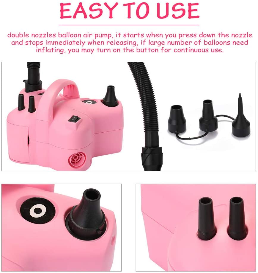110v-220v HF-698PLUS butterfly Electric Balloon Pump Air Blower Party Balloons Decoration Portable Balloon Machine
